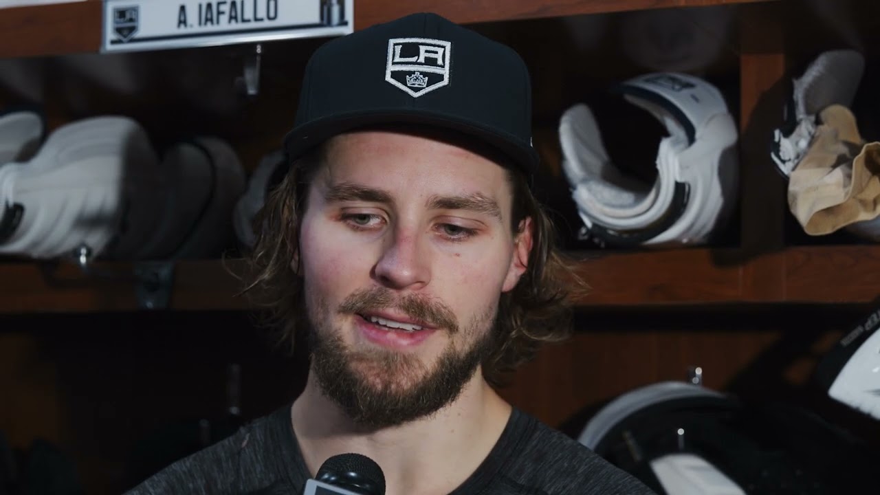 Adrian Kempe Chats With The Media Ahead Of Game Three In Los Angeles