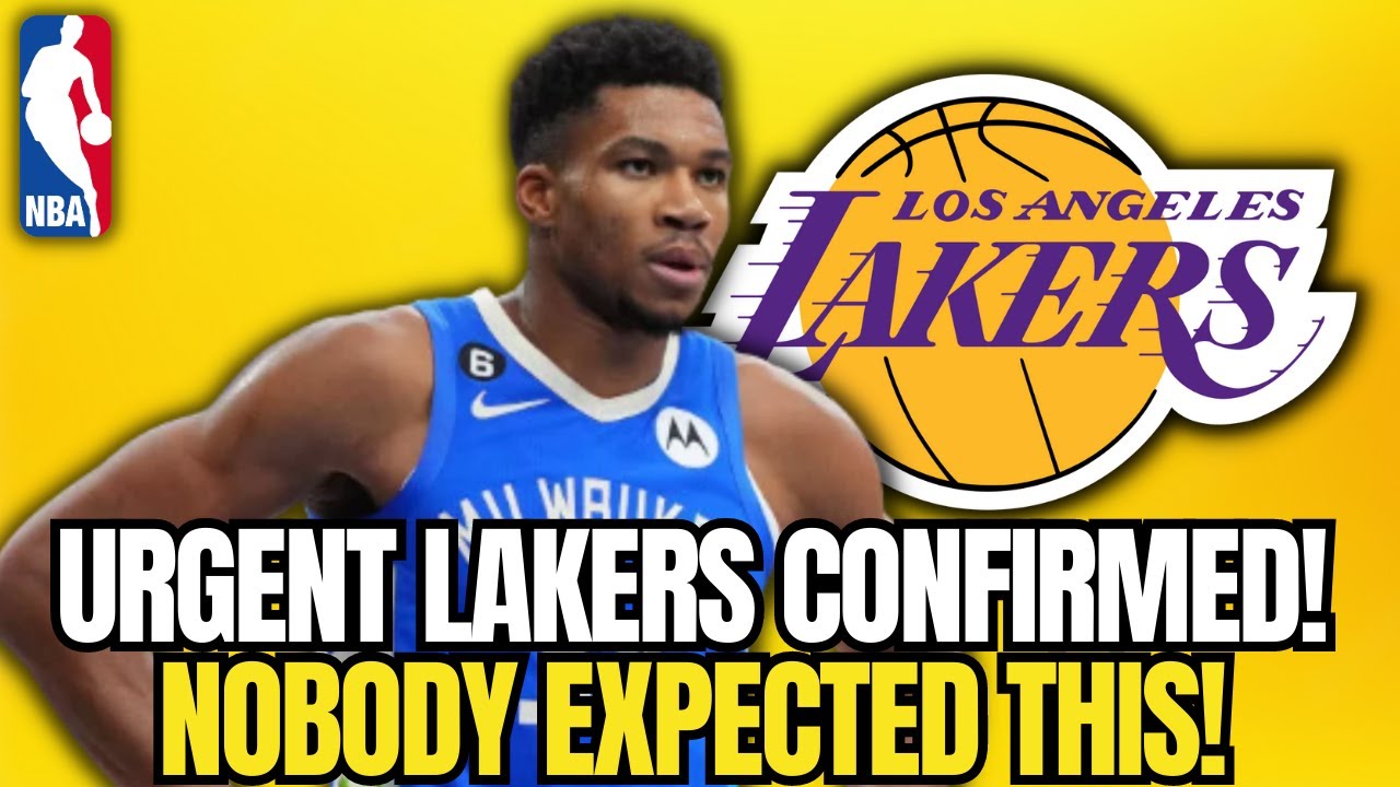 Already Confirmed! Giannis Antetokounmpo Updated! Status Lakers! Los Angeles Lakers News Today