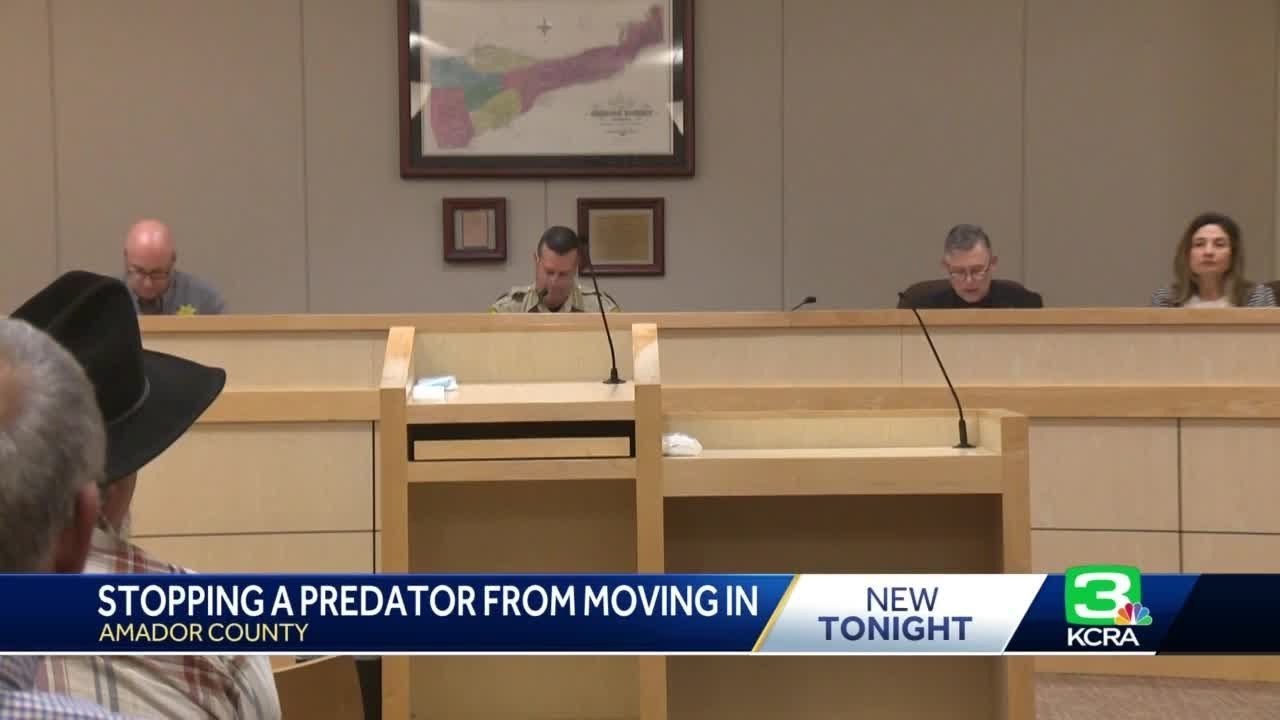 Amador County sheriff hosts town hall on sex offender's tentative move to county 1 amador county sheriff hosts town