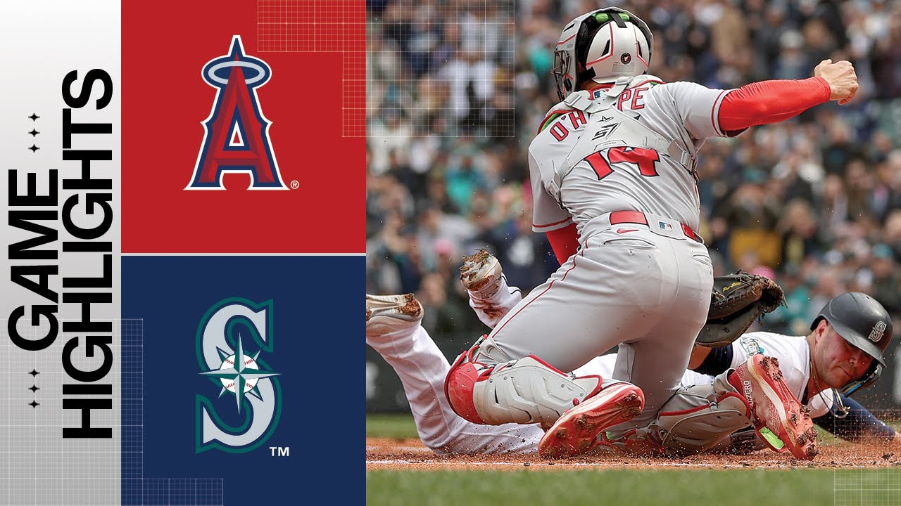 angels vs mariners game highligh