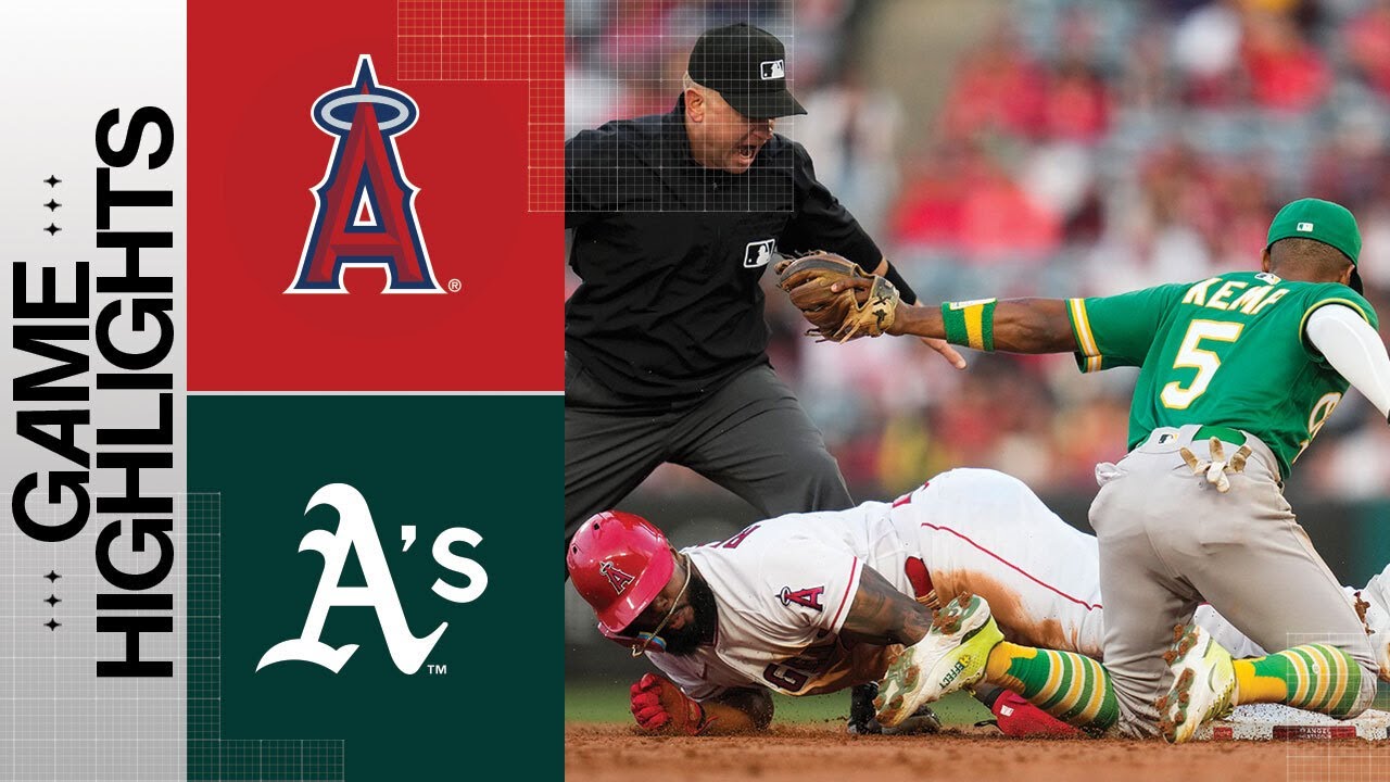 A’s Vs. Angels Game Highlights (4/25/23) | Mlb Highlights