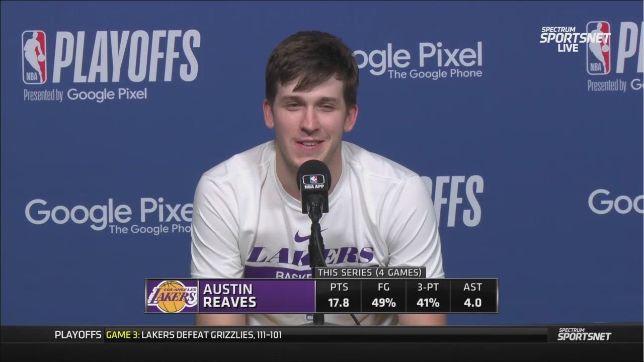 Austin Reaves Postgame Interview | Los Angeles Lakers Beat Memphis Grizzlies 117 111