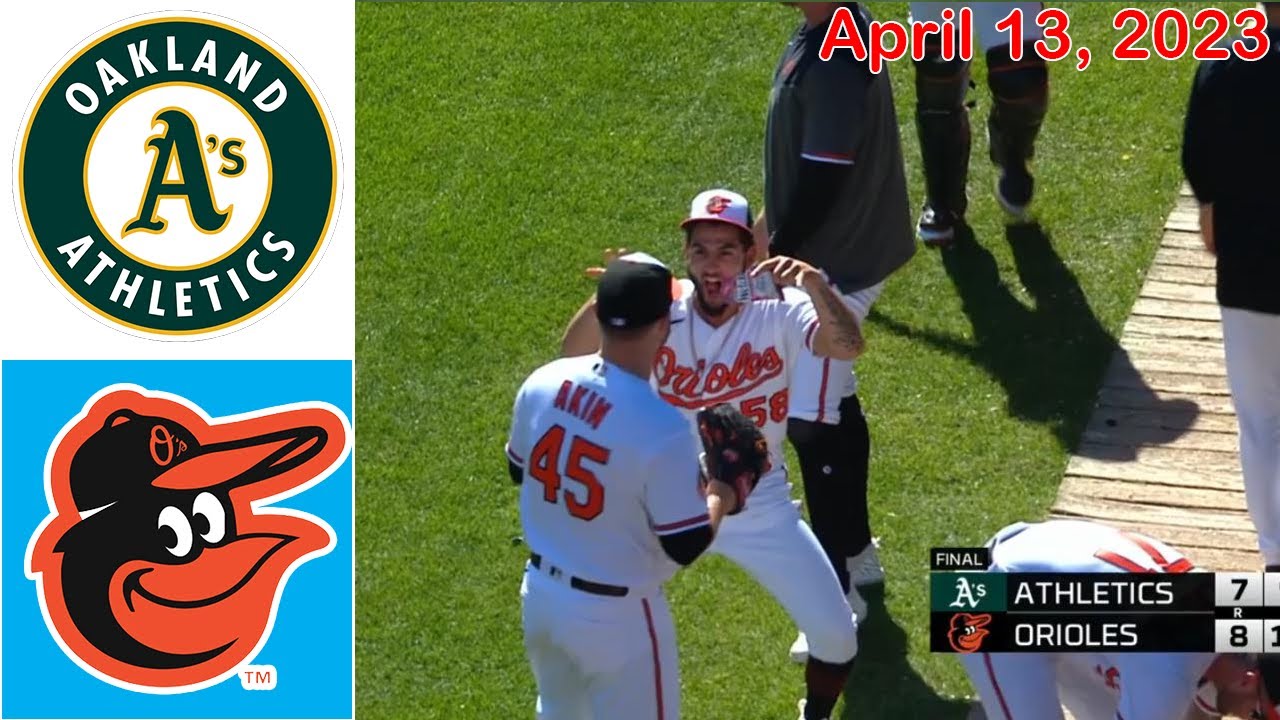 baltimore orioles vs oakland ath 4