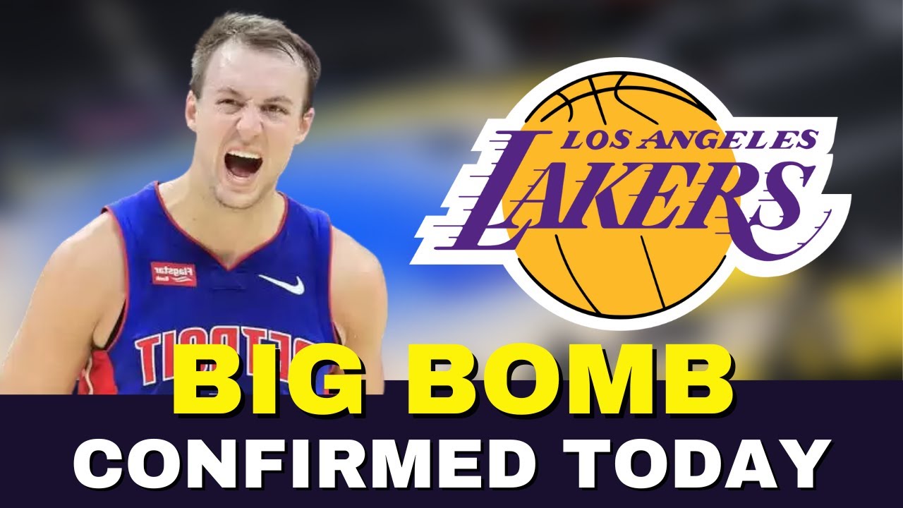 💣BOMB BIG NEWS!LAKERS CONFIRMS !WATCH NOW !LAKERS UPDATED !LOS ANGELES LAKERS NEWS! 1 💣bomb Big News!lakers Confirms !watch Now !lakers Updated !los Angeles Lakers News!