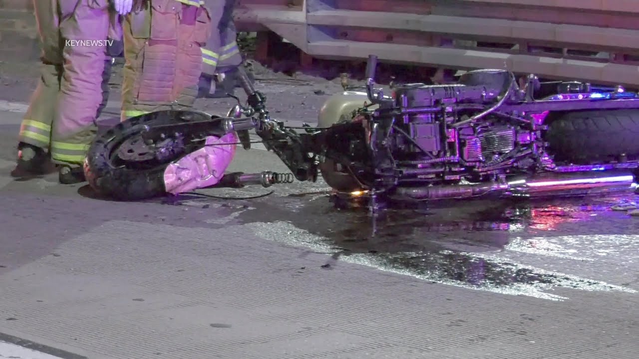Boyle Heights, Los Angeles, Ca: Motorcyclist Dies In Freeway Traffic Collision