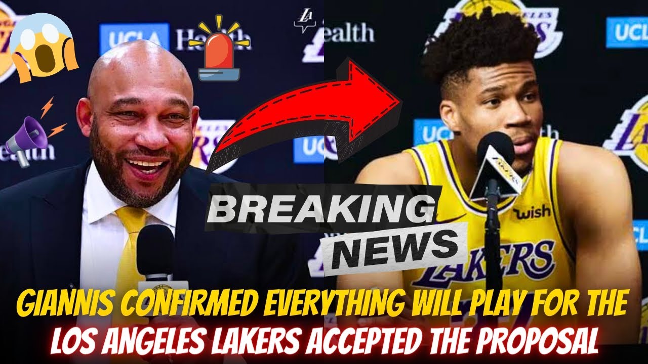 BREAKING NEWS GIANNIS ARRIVING IN LOS ANGELES TO REPLACE LEBRON JAMES ALL CONFIRMED LAKERS NEWS 1 Breaking News Giannis Arriving In Los Angeles To Replace Lebron James All Confirmed Lakers News