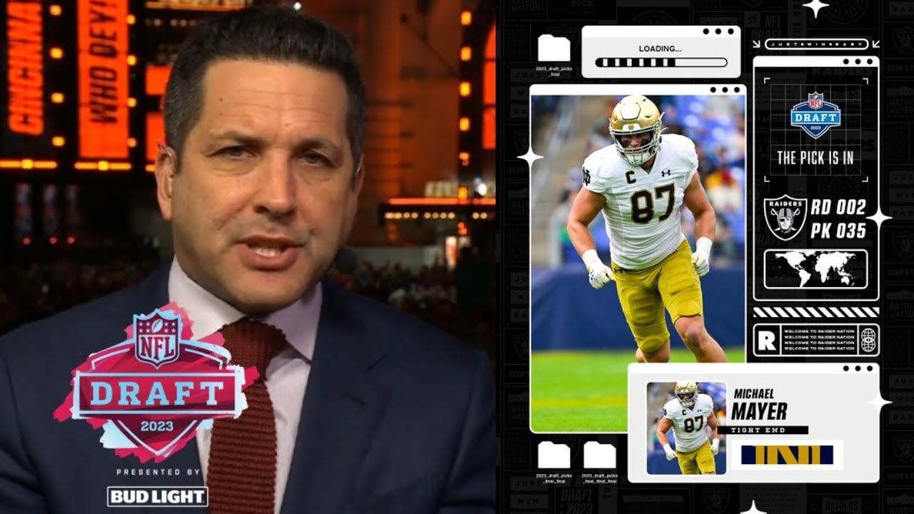 [breaking News] Raiders Draft Te Notre Dame Michael Mayer At No. 35 “luck Of The Irish” – Nfl Draft