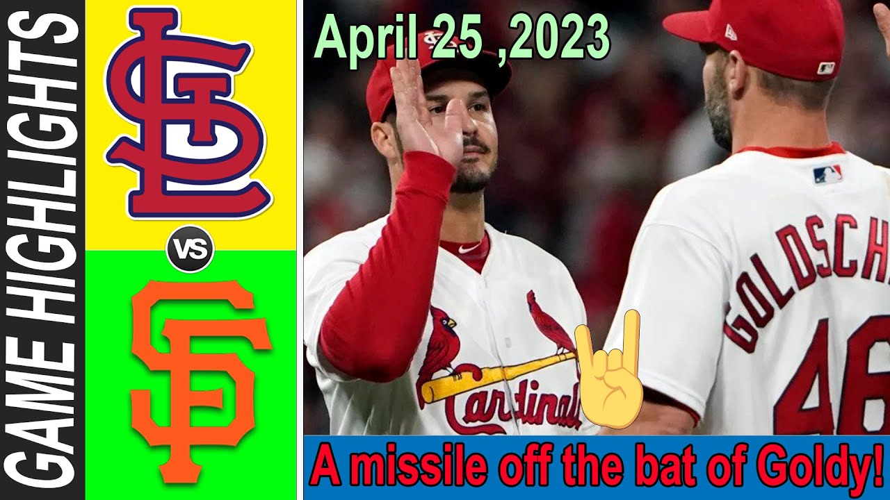 Cardinals Vs Sfgiants (innings 6 8) Highlights April 25, 2023 | Mlb Highlights 2023