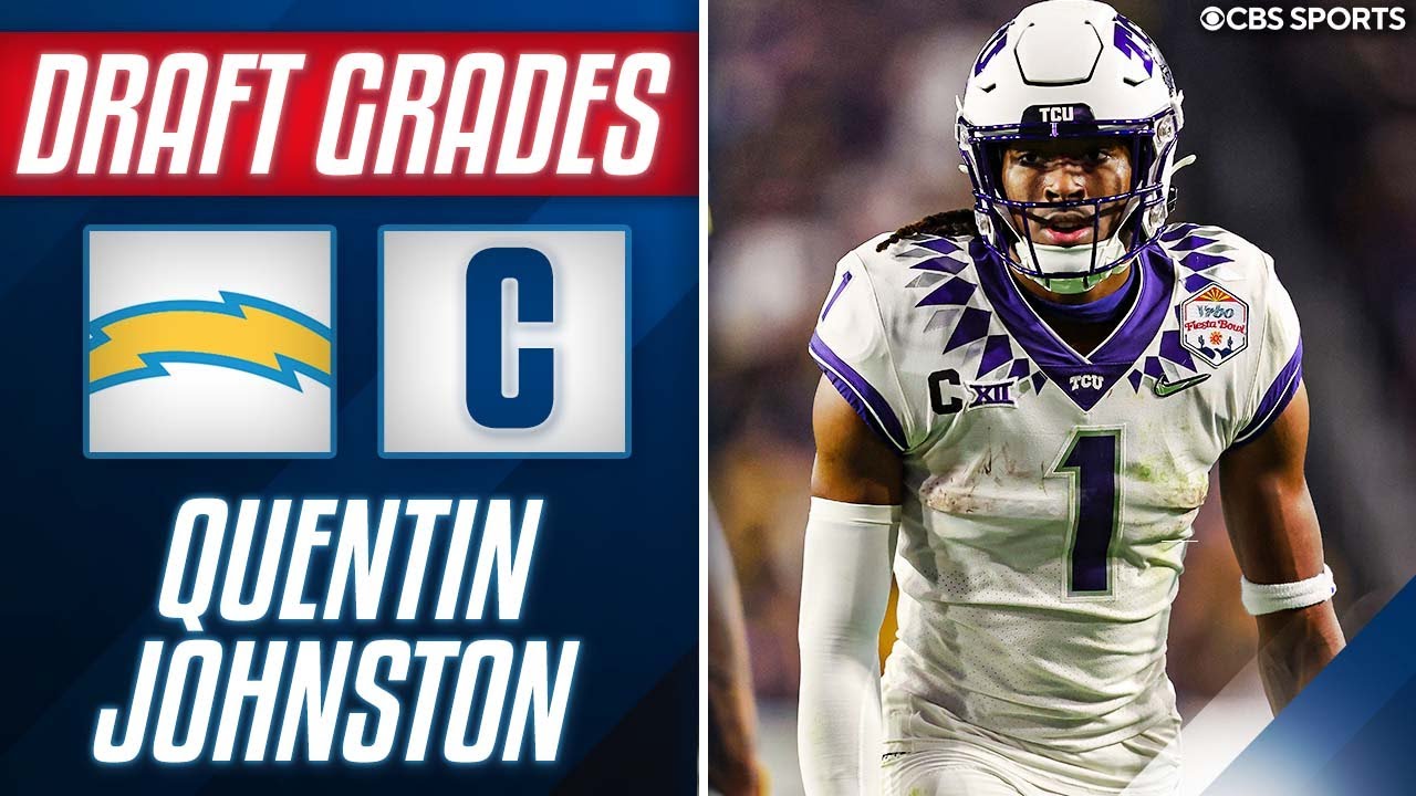 Chargers Land Tcu Star Wr Quentin Johnston With 21st Overall Pick I Cbs Sports