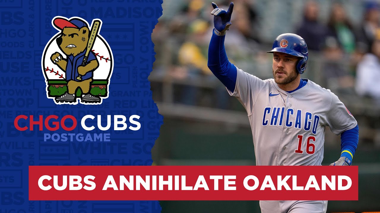 Cubs Offense Explodes, Hayden Wesneski Shoves In Blowout Win Over Oakland | Chgo Cubs Podcast