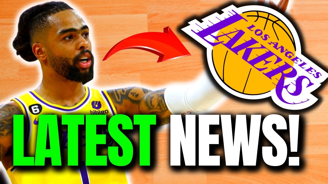 💣💣 D’angelo Russell Confirms! Lakers Update! Los Angeles Lakers News