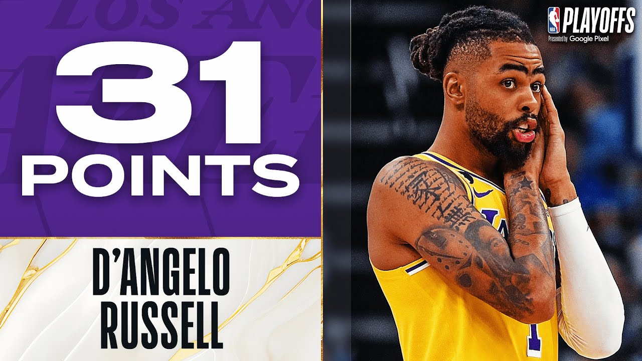 D’angelo Russell Goes Off For 31 Points In Lakers’ Series Winning W! | April 28, 2023