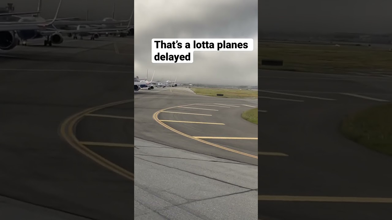 delays at sfo airport plane dela