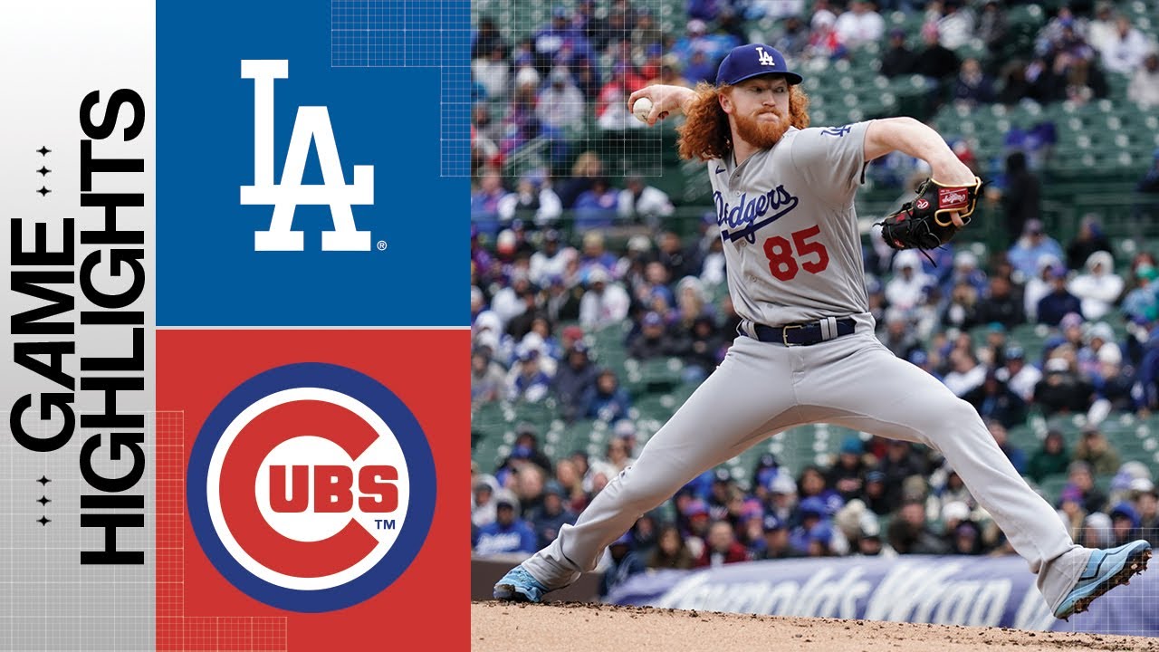 Dodgers Vs. Cubs Game Highlights (4/22/23) | Mlb Highlights