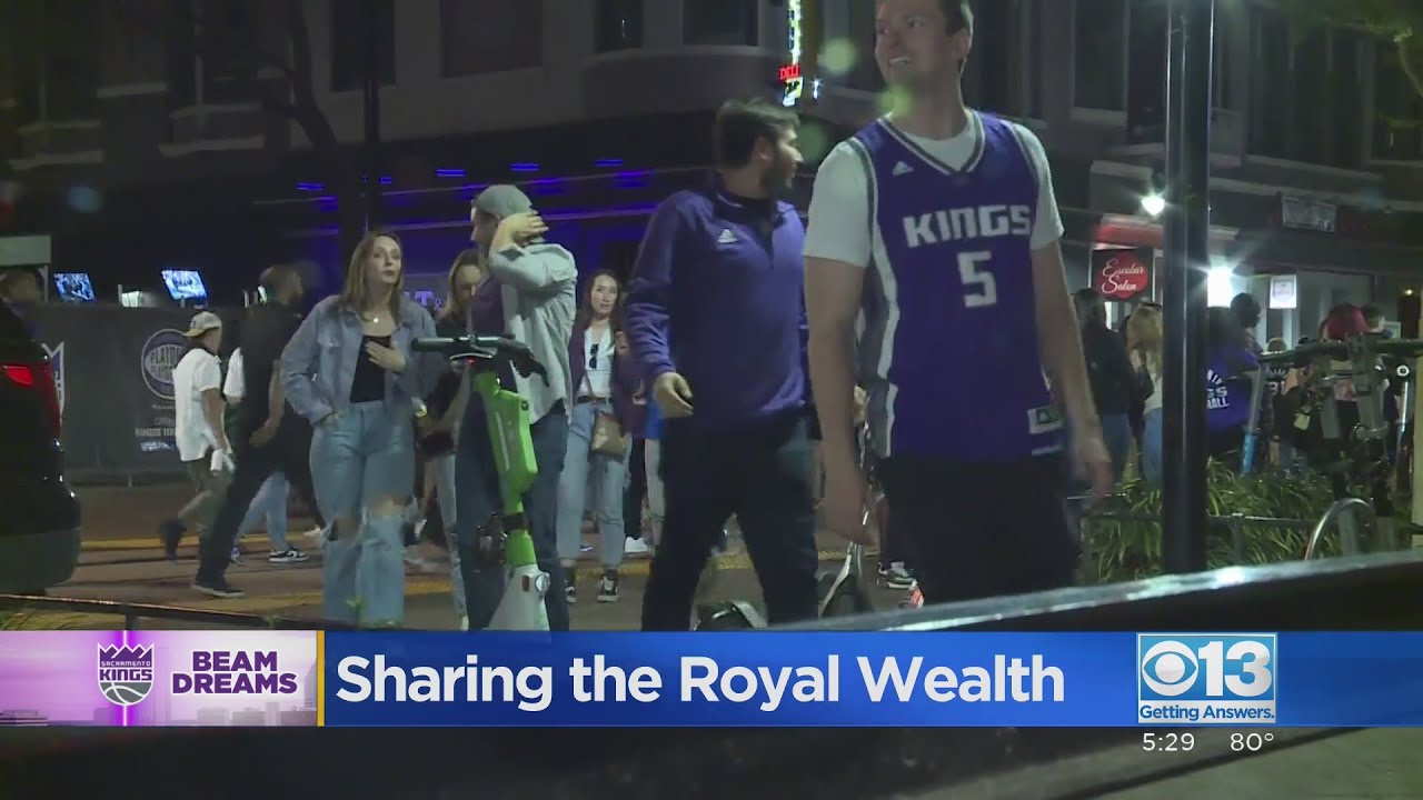 Downtown Sacramento Businesses Benefitting From Kings’ Playoff Run