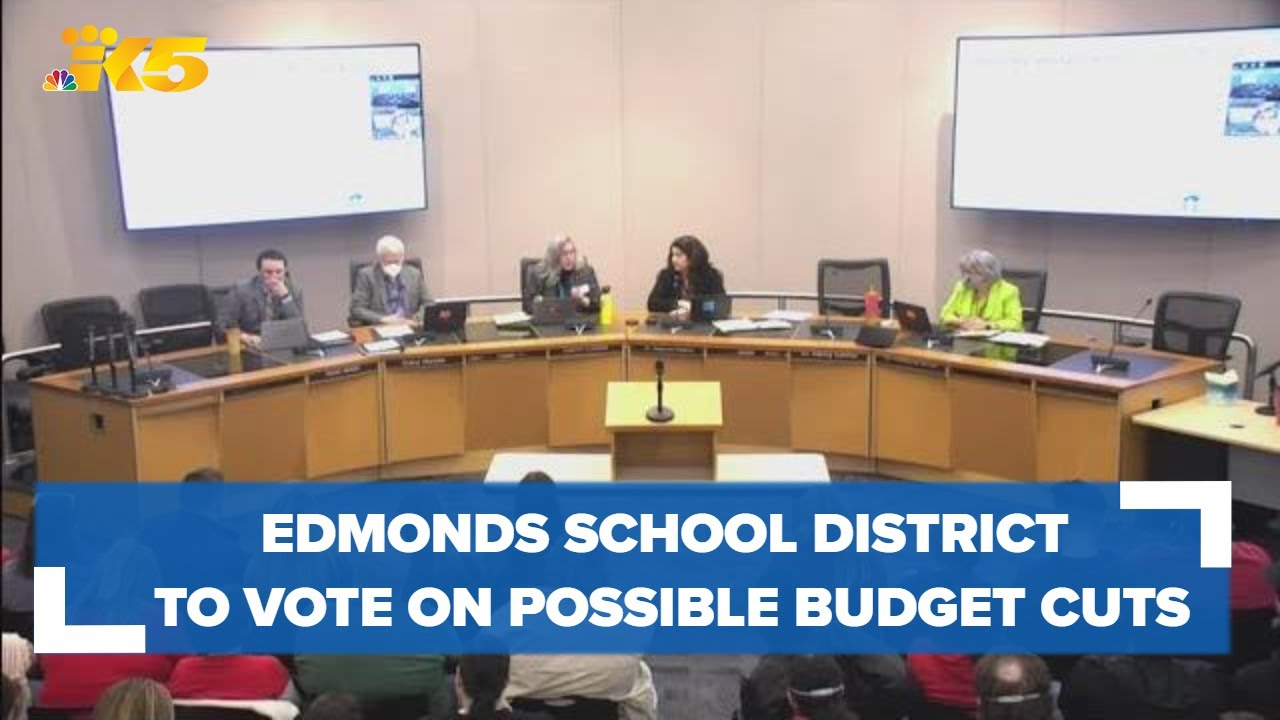 Edmonds Schools District Prepares For Vote On Proposed Budget Cuts