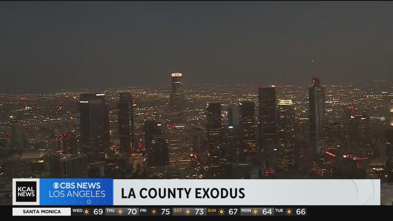 Exodus From Los Angeles County Continues As More Than 90k Leave Area