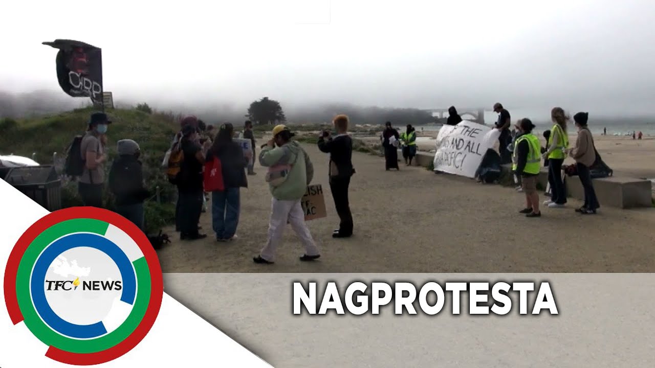 Fil Am Activists, Nagprotesta Sa San Francisco Laban Sa Balikatan Exercises | Tfc News Usa