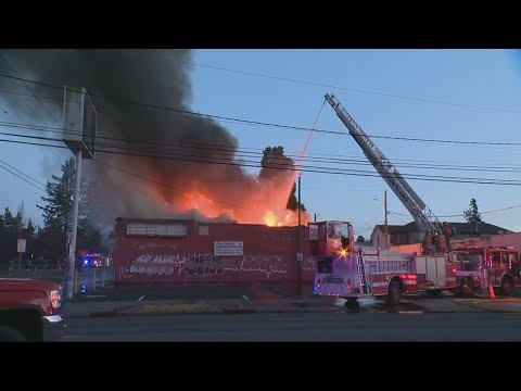 Former Farmer’s Barn Tavern Set Ablaze In North Portland’s Kenton Neighborhood