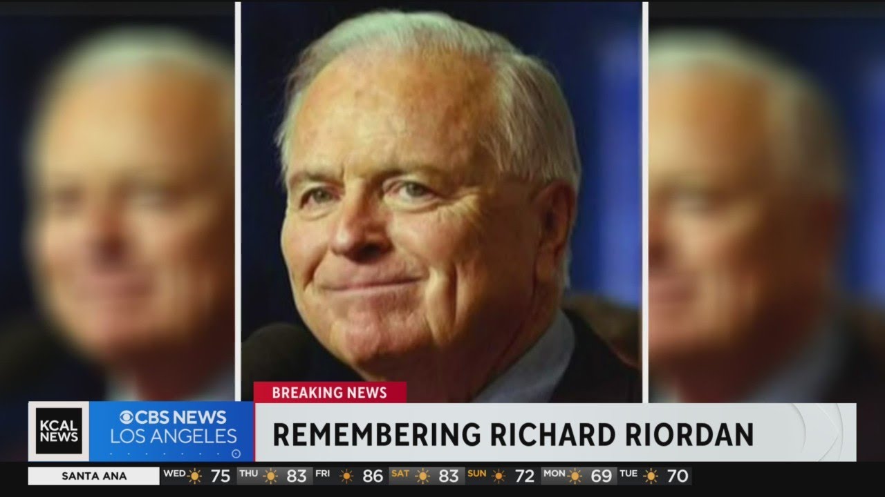 Former Los Angeles Mayor Richard Riordan dies at 92 1 Former Los Angeles Mayor Richard Riordan Dies At 92
