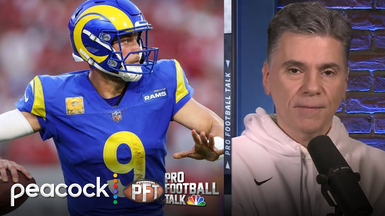 How far can Matthew Stafford lead Los Angeles Rams if healthy? | Pro Football Talk | NFL on NBC 1 How Far Can Matthew Stafford Lead Los Angeles Rams If Healthy? | Pro Football Talk | Nfl On Nbc