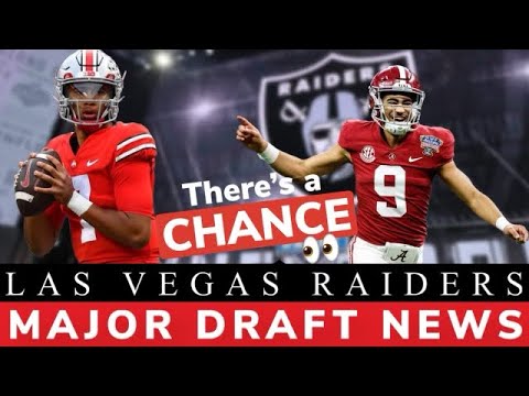 HUGE draft News for the Las Vegas raiders!- Las Vegas raiders News & rumors 1 huge draft news for the las vega