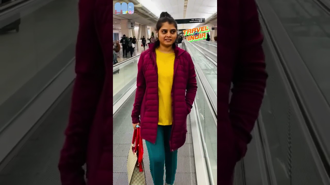 Iam in the airport || USA To INDIA Travelling || SFO Airport California || Shorts || USATeluguvlogs 1 iam in the airport usa to india