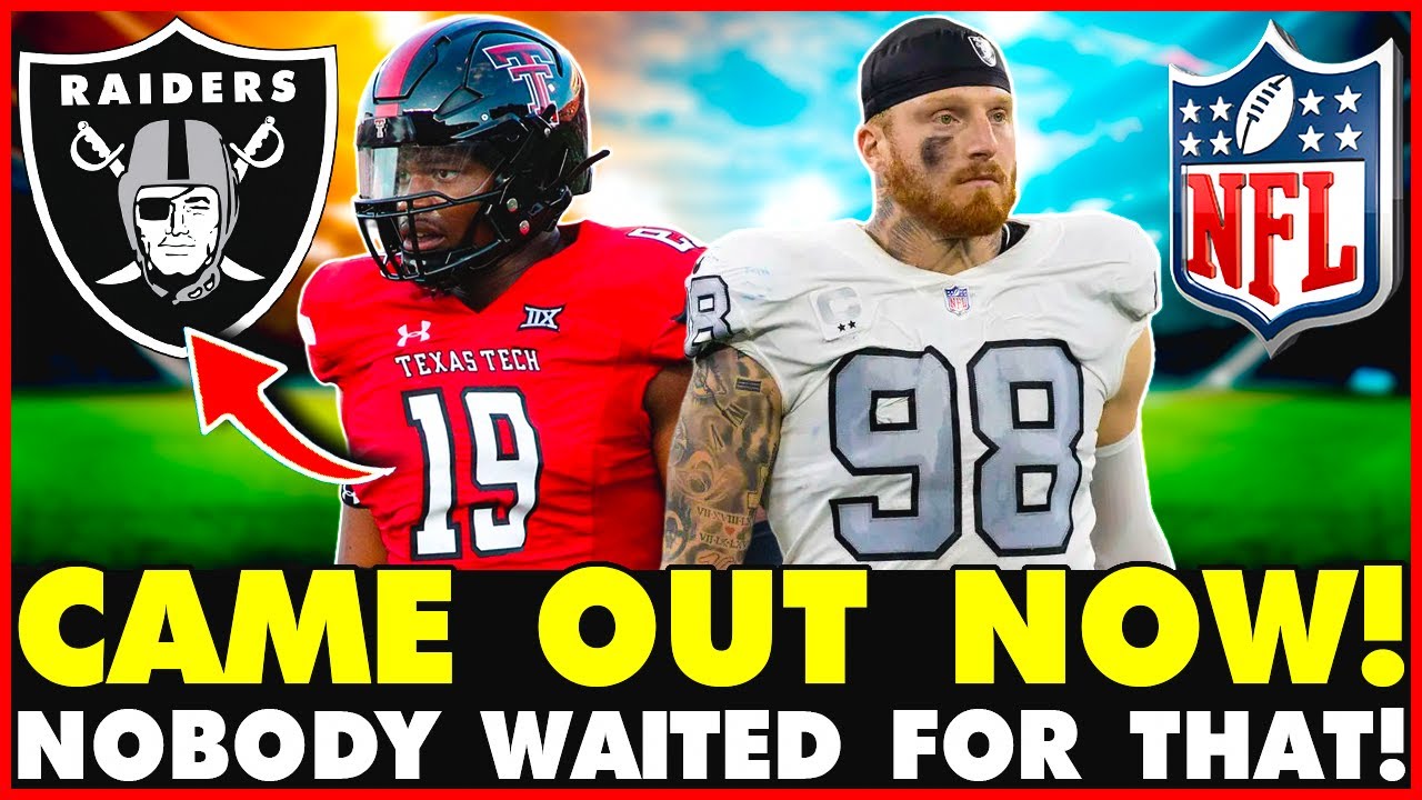 đ„đ„IT JUST CAME OUT! THE FANS WERE IN SHOCK! LAS VEGAS RAIDERS NFL! LAS VEGAS RAIDERS TODAY NFL 1 đ„đ„it Just Came Out! The Fans Were In Shock! Las Vegas Raiders Nfl! Las Vegas Raiders Today Nfl