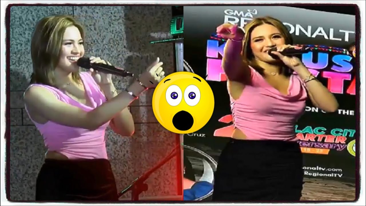 Julie Anne San Jose Perform @ Tarlac City Plazuela For The Cheating Game 👈