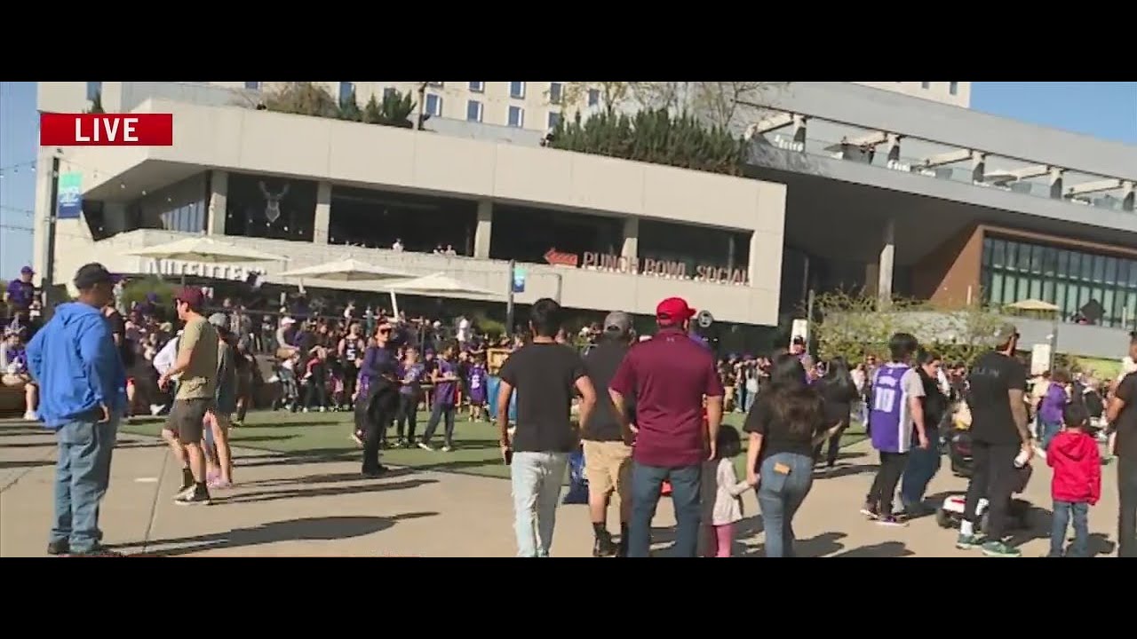 kings fans head to downtown sacr