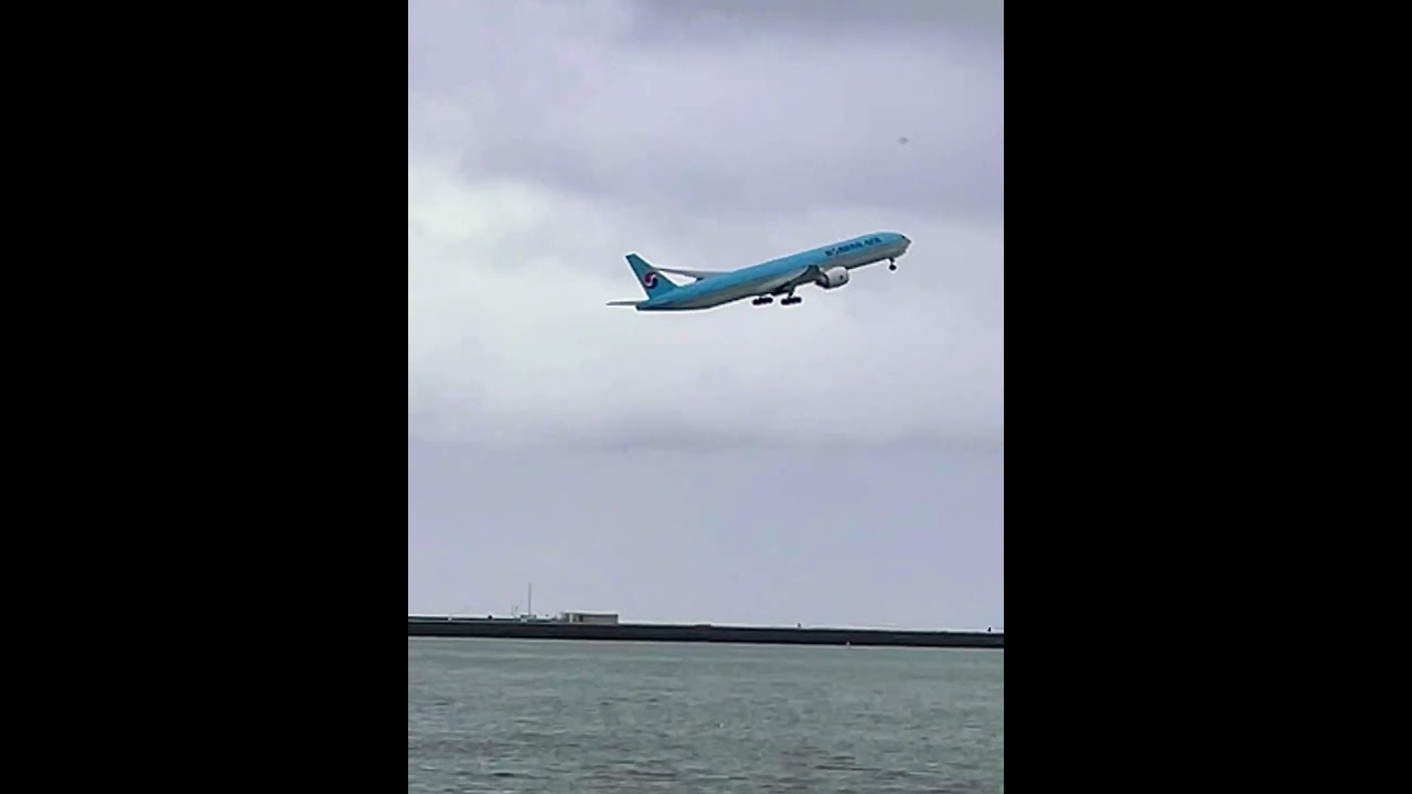 korean air beautiful liftoff san