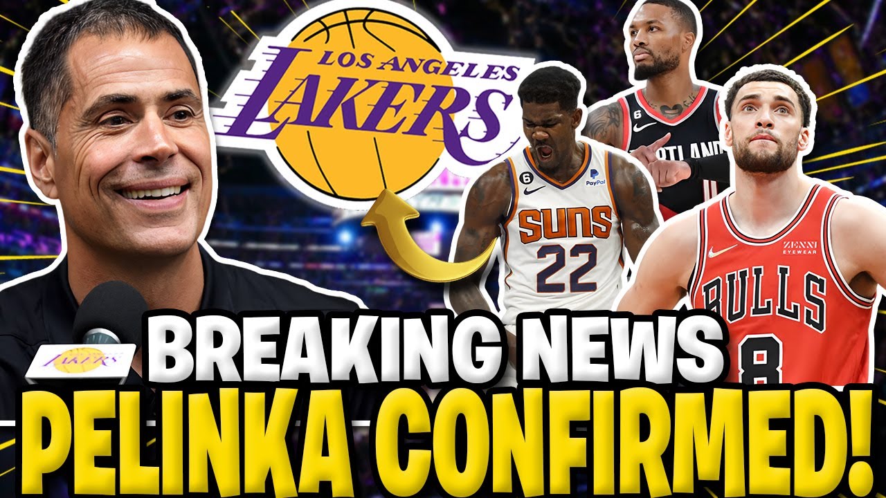 đ„đ€©LAKERS FANS ARE EXCITED! PELINKA CONFIRMED! BIG SURPRISE! LAKERS UPDATE | NEWS LOS ANGELES LAKERS 1 đ„đ€©lakers Fans Are Excited! Pelinka Confirmed! Big Surprise! Lakers Update | News Los Angeles Lakers