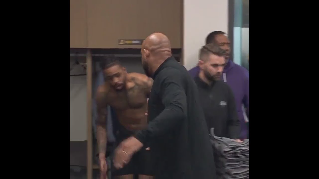 Lebron & Coach Said This To Lakers After Beating Grizzlies In Game 1 Of Playoffs… (locker Room)