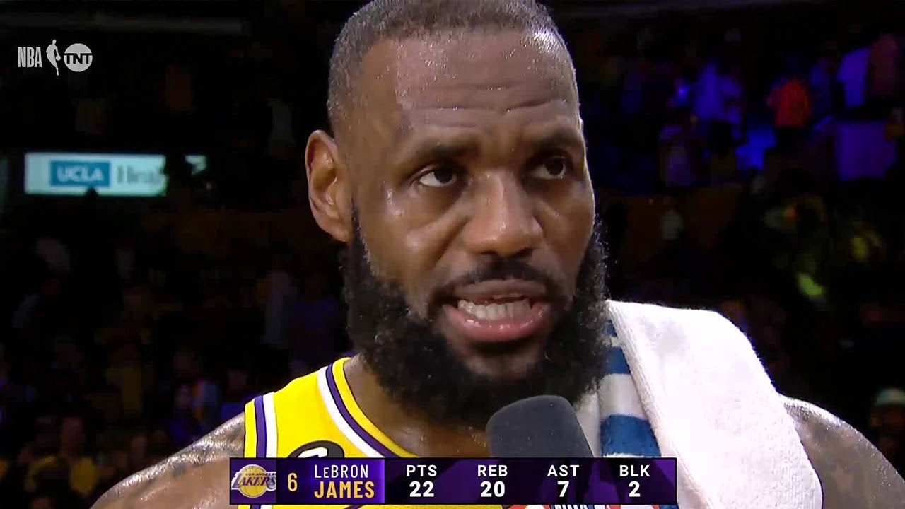 Lebron James Drops Clutch Double Double In Lakers Ot W! | April 24, 2023