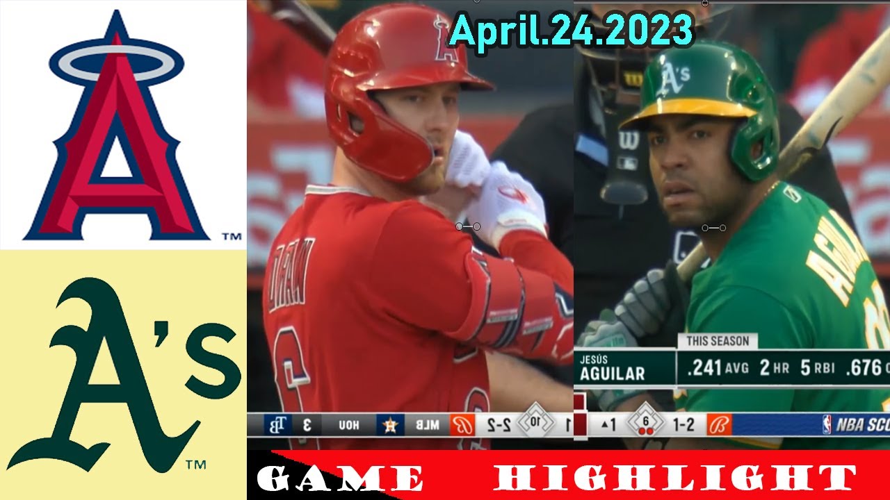 Los Angeles Angels vs. Oakland Athletics (04/24/23) Game Highlights | MLB Highlights April.24.2023 1 Los Angeles Angels Vs. Oakland Athletics (04/24/23) Game Highlights | Mlb Highlights April.24.2023