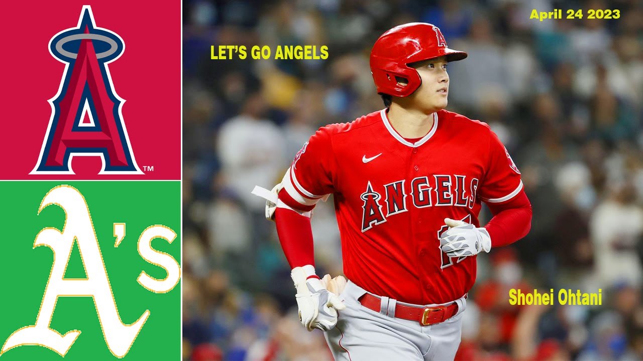 Los Angeles Angels Vs Oakland Athletics [today] April 24, 2023 – Mlb Highlights | Mlb Season 2023