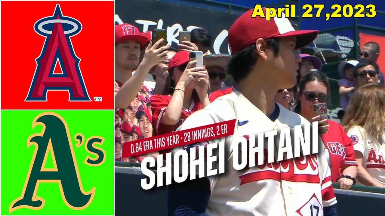 Los Angeles Angels Vs Oakland Athletics ( Innings 1&2 ) April 27, 2023 | Mlb Highlights 2023