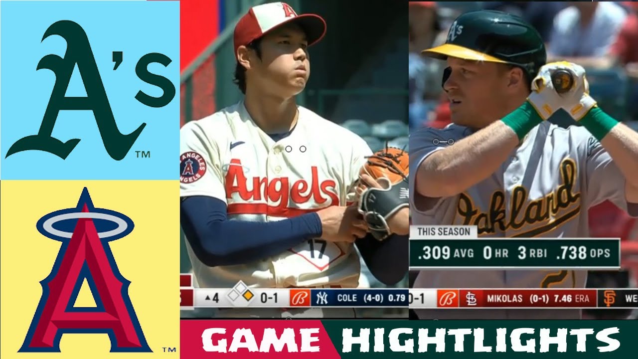 Los Angeles Angels Vs.oakland Athletics 04/27 Game.5+6th Highlights | Mlb Highlights April.27.2023