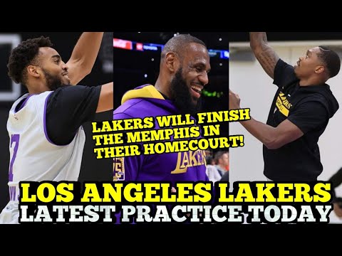 LOS ANGELES LAKERS LATEST PRACTICE TODAY | LAKERS WILL FINISH THE GRIZZLIES IN THEIR HOMECOURT 1 Los Angeles Lakers Latest Practice Today | Lakers Will Finish The Grizzlies In Their Homecourt