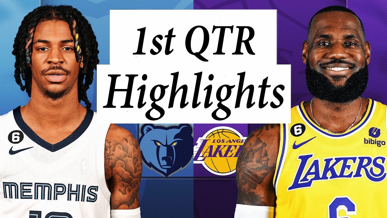 Los Angeles Lakers Vs. Memphis Grizzlies Full Highlights 1st Qtr | Apr 24 | 2022 2023 Nba Playoffs