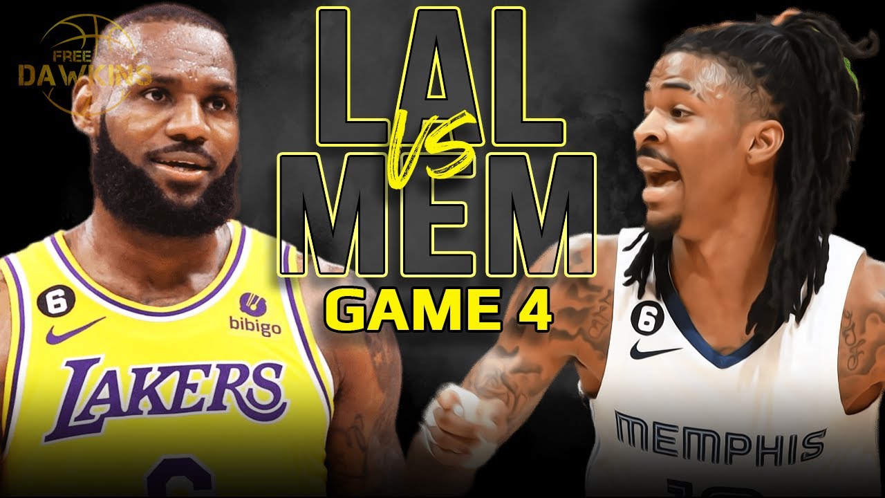 Los Angeles Lakers vs Memphis Grizzlies Game 4 Full Highlights | 2023 WCR1 | FreeDawkins 1 Los Angeles Lakers Vs Memphis Grizzlies Game 4 Full Highlights | 2023 Wcr1 | Freedawkins