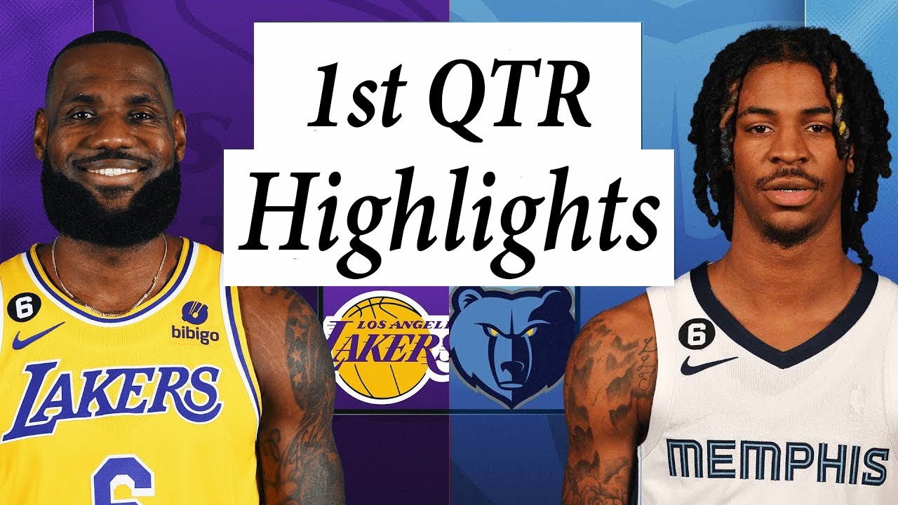 Los Angeles Lakers Vs. Memphis Grizzlies Full Highlights 1st Qtr | Apr 19 | 2022 2023 Nba Playoffs