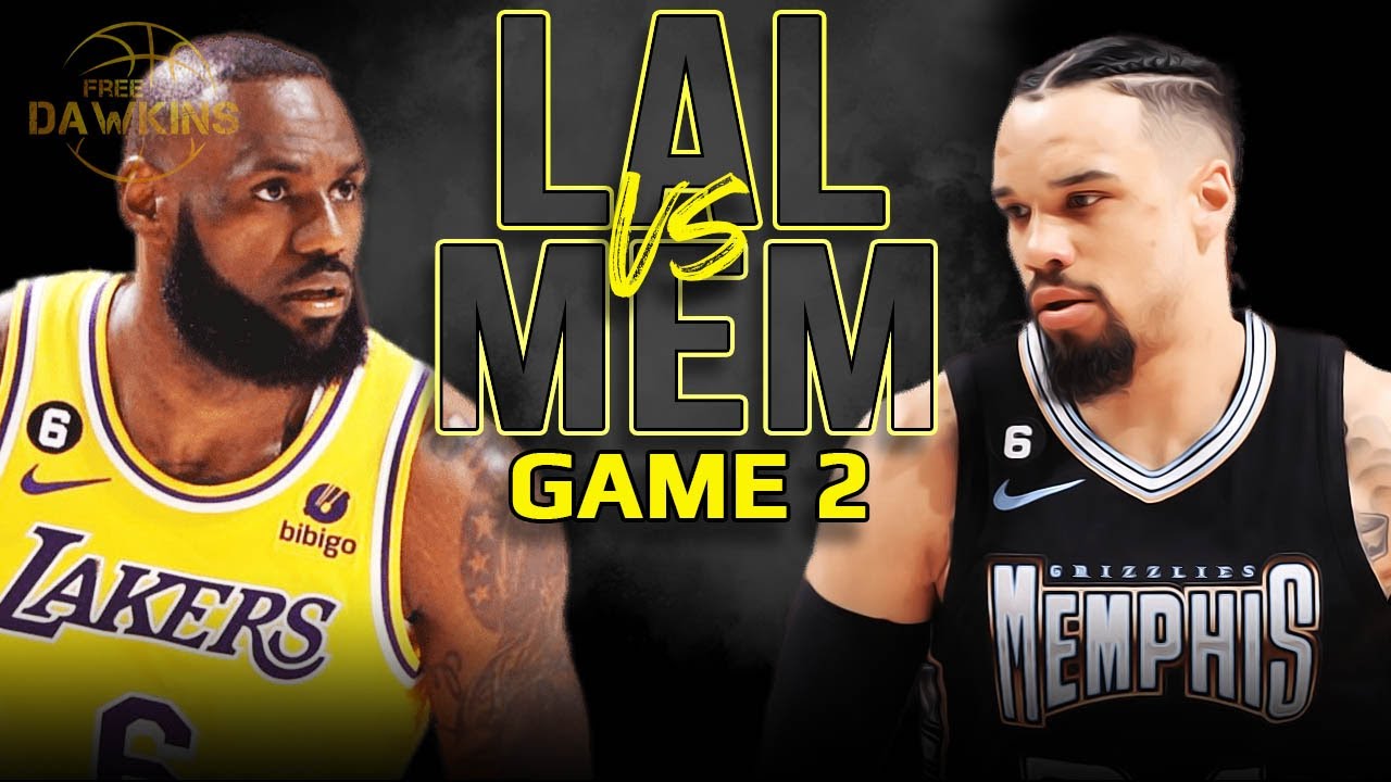 Los Angeles Lakers Vs Memphis Grizzlies Game 2 Full Highlights | 2023 Wcr1 | Freedawkins
