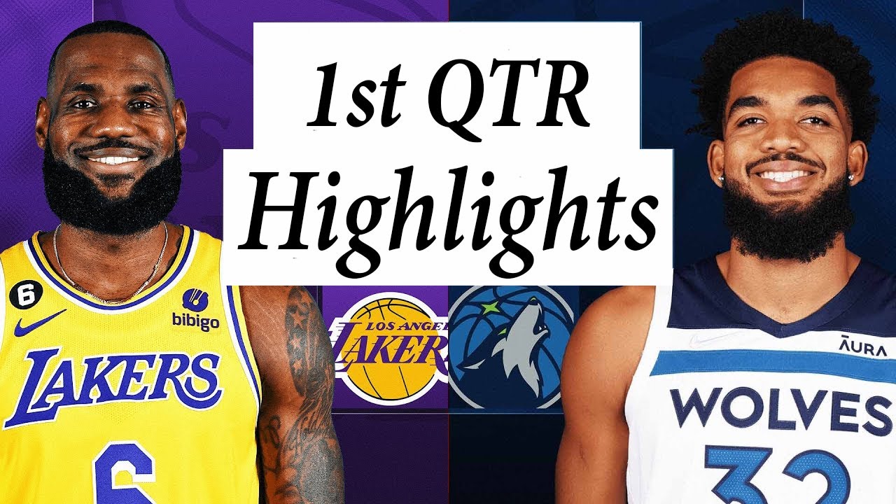 Los Angeles Lakers vs. Minnesota Timberwolves Full Highlights 1st QTR | Mar 31 | 2023 NBA Season 1 los angeles lakers vs minnesota