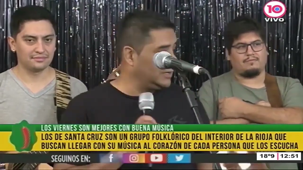 “los De Santa Cruz” Grupo FolklÓrico Del Interior De La Rioja – Viernes De Buena Musica
