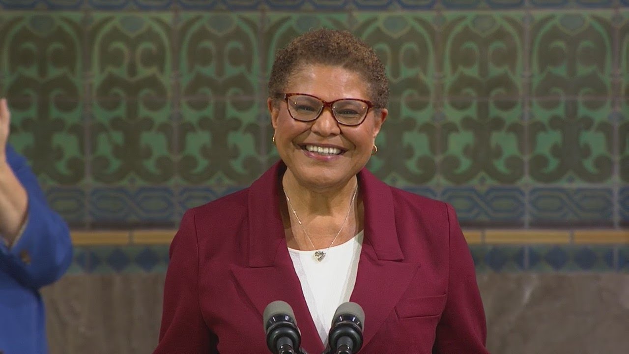 Mayor Karen Bass shares her vision for 'A New LA' in State of the City address 1 Mayor Karen Bass Shares Her Vision For ‘a New La’ In State Of The City Address