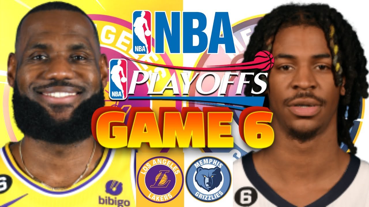 Memphis Grizzlies at Los Angeles Lakers Game 6 NBA Playoffs Live Play by Play Scoreboard 1 Memphis Grizzlies At Los Angeles Lakers Game 6 Nba Playoffs Live Play By Play Scoreboard