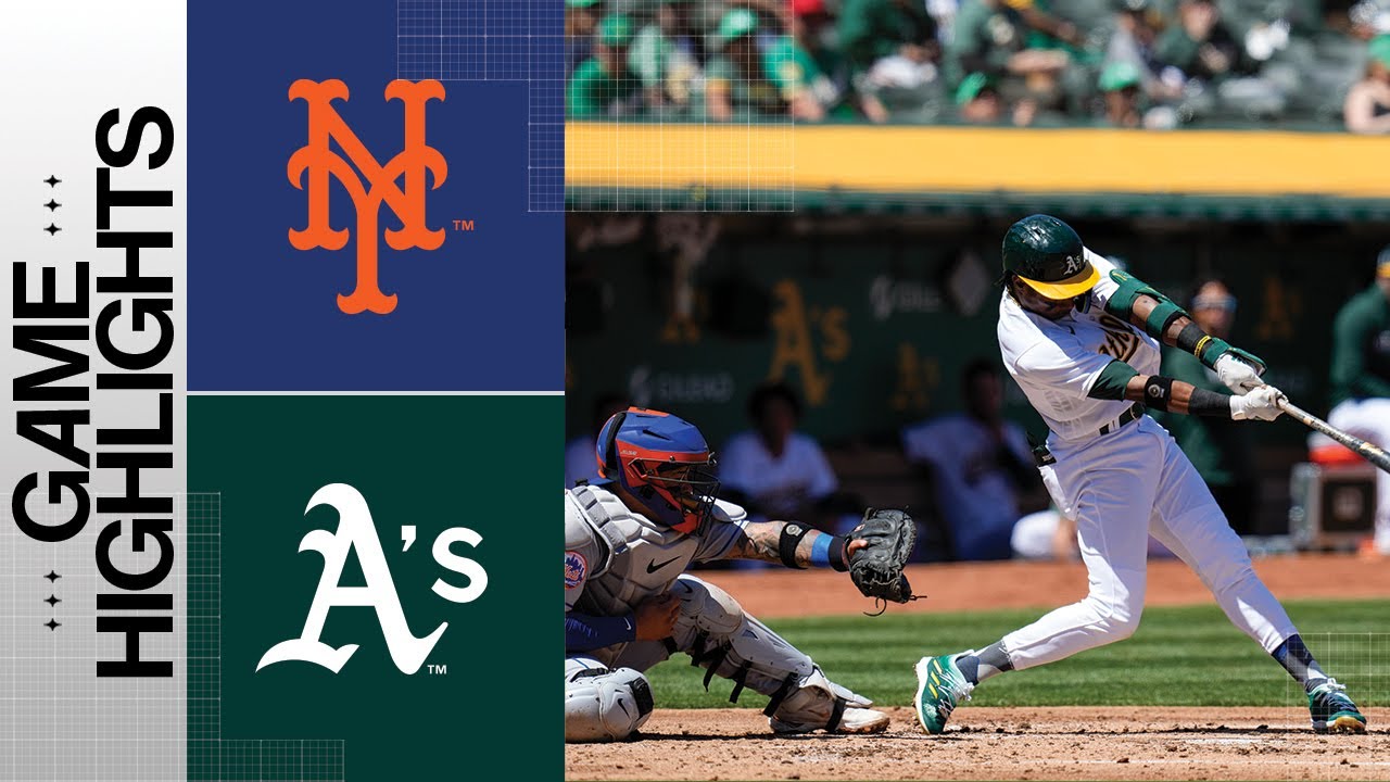Mets vs. A's Game Highlights (4/15/23) | MLB Highlights 1 mets vs as game highlights 4 15