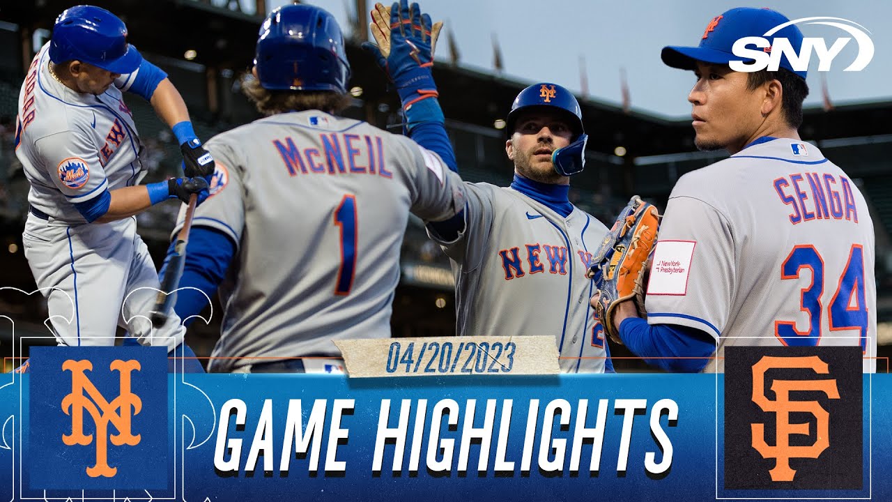 Mets Vs Giants Highlights: Pete Alonso, Mets Offense Pick Up Kodai Senga In 9 4 Win Over Sf | Sny