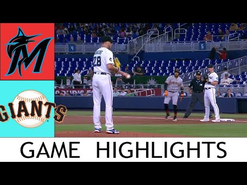 Miami Marlins Vs. San Francisco Giants 04/19 Game Highlights | 2023 Mlb Highlights